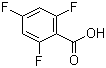structure of CAS# 28314-80-9, 2,4,6-Trifluorobenzoic acid