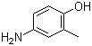 structure of CAS# 2835-96-3, 4-Amino-2-methylphenol;4-Amino-o-cresol