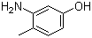3-Amino-4-methylphenol molecular structure (CAS 2836-00-2)