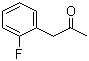 structure of CAS# 2836-82-0, 2-Fluorophenylacetone;(2-Fluorophenyl)acetone; 1-(2-Fluorophenyl)acetone