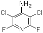 4-Amino-3,5-dichloro-2,6-difluoropyridine molecular structure (CAS 2840-00-8)