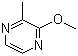 structure of CAS# 2847-30-5, 2-Methoxy-3-methylpyrazine;2-Methyl-3-methoxypyrazine; 2-Methoxy-3-methyl pyrazine