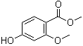 Methyl 4-hydroxy-2-methoxybenzoate molecular structure (CAS 28478-46-8)