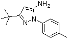 structure of CAS# 285984-25-0, 5-tert-Butyl-2-p-tolyl-2H-pyrazol-3-ylamine