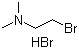 structure of CAS# 2862-39-7, 2-Bromo-N,N-dimethylethylamine hydrobromide