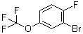 结构式 CAS# 286932-57-8, 2-溴-1-氟-4-三氟甲氧基苯