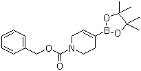 结构式 CAS# 286961-15-7, N-苄氧羰基-3,6-二氢-2H-吡啶-4-硼酸频哪醇酯