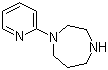 structure of CAS# 287114-32-3, 1-(2-Pyridinyl)hexahydro-1H-1,4-diazepine;1-(2-Pyridyl)homopiperazine