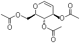 结构式 CAS# 2873-29-2, 乙酰化葡萄烯糖; 3,4,6-三乙酰基-D-葡萄烯糖