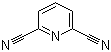 structure of CAS# 2893-33-6, 2,6-Pyridinedicarbonitrile;Pyridine-2,6-dicarbonitrile