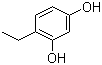 结构式 CAS# 2896-60-8, 4-乙基间苯二酚; 4-乙基-1,3-二羟基苯; 4-乙基-1,3-苯二酚