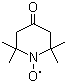 structure of CAS# 2896-70-0, 4-Oxo-2,2,6,6-tetramethylpiperidinooxy;2,2,6,6-Tetramethyl-4-oxopiperidinooxy; 4-Oxo-TEMPO