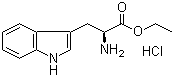 structure of CAS# 2899-28-7, Ethyl L-tryptophanate hydrochloride;L-Tryptophan ethyl ester hydrochloride; Ethyl 2-amino-3-(1H-indol-3-yl)propanoate hydrochloride