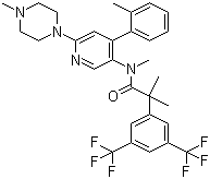 结构式 CAS# 290297-26-6, 奈妥吡坦