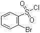 structure of CAS# 2905-25-1, 2-Bromobenzenesulphonyl chloride;2-Bromobenzenesulfonyl chloride; o-Bromobenzenesulfonyl chloride