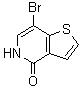 7-Bromo-5H-thieno[3,2-c]pyridin-4-one molecular structure (CAS 29079-94-5)