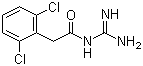Guanfacine molecular structure (CAS 29110-47-2)