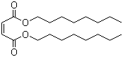 structure of CAS# 2915-53-9, Dioctyl maleate ;2-Butenedioic acid dioctyl ester