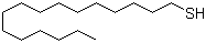 Hexadecanethiol molecular structure (CAS 2917-26-2)