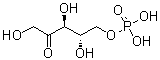 L-Ribulose 5-phosphate molecular structure (CAS 2922-69-2)