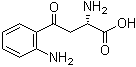 structure of CAS# 2922-83-0, L-Kynurenine;Kynurenin; Kynurenine; L-3-(o-Aminobenzoyl)alanine