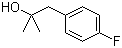 1-(4-Fluorophenyl)-2-methylpropan-2-ol molecular structure (CAS 2928-17-8)