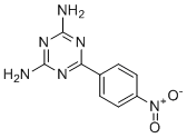 6-(4-硝基苯基)-1,3,5-三嗪-2,4-二胺分子结构 (CAS 29366-73-2)