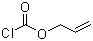 Allyl chloroformate molecular structure (CAS 2937-50-0)