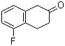 structure of CAS# 29419-15-6, 5-Fluoro-2-tetralone;5-Fluoro-3,4-dihydronaphthalen-2(1H)-one