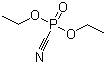 structure of CAS# 2942-58-7, Diethyl cyanophosphonate;Diethylphosphoryl cyanide; DEPC