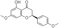structure of CAS# 29424-96-2, (S)-5-Hydroxy-7,4'-dimethoxyflavanone;4',7-Di-O-methylnaringenin; 2,3-Dihydro-5-hydroxy-4',7-dimethoxyflavone; 5-Hydroxy-7,4'-dimethoxyflavanone