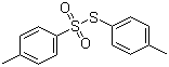 structure of CAS# 2943-42-2, 4-Methylbenzenesulfonothioic acid S-(4-methylphenyl) ester;S-p-Tolyl p-toluenethiolsulfonate; p-Tolyl p-toluenethiolsulfonate; p-Tolyl p-toluenethiosulfonate; NSC 86030