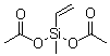 structure of CAS# 2944-70-9, Vinylmethyldiacetoxysilane;Diacetoxymethylvinylsilane; Methylvinyldiacetoxysilane