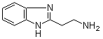 structure of CAS# 29518-68-1, 2-(1H-Benzimidazol-2-yl)ethylamine;2-(2-Aminoethyl)benzimidazole; 2-(Aminoethyl)-1H-benzimidazole