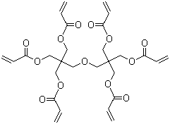 structure of CAS# 29570-58-9, Dipentaerythritol hexaacrylate;2-[[3-[(1-oxoallyl)oxy]-2,2-bis[[(1-oxoallyl)oxy]methyl]propoxy]methyl]-2-[[(1-oxoallyl)oxy]methyl]-1,3-propanediyl diacrylate