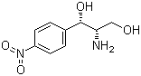 (1S,2S)-2-Amino-1-(4-nitrophenyl)propane-1,3-diol molecular structure (CAS 2964-48-9)