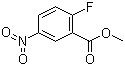 Methyl 2-fluoro-5-nitrobenzoate molecular structure (CAS 2965-22-2)