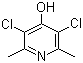 structure of CAS# 2971-90-6, Clopidol;3,5-Dichloro-2,6-dimethyl-4-pyridinol; Farmcoccid; Lerbek; Methylchloropindol