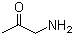 1-氨基-2-丙酮分子结构 (CAS 298-08-8)
