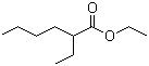structure of CAS# 2983-37-1, Ethyl 2-ethylhexanoate;Ethyl alpha-ethylcaproate