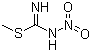 structure of CAS# 2986-25-6, N-Nitro-S-methyl isothiourea