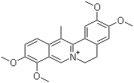 结构式 CAS# 30045-16-0, 脱氢紫堇碱; 去氢延胡索素