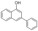structure of CAS# 30069-65-9, 3-Phenylnaphthalen-1-ol