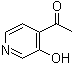 structure of CAS# 30152-05-7, 4-Acetyl-3-hydroxypyridine;3-Hydroxy-4-acetylpyridine; 1-(3-Hydroxy-4-pyridinyl)ethanone; 3-hydroxy-4-pyridylmethyl ketone