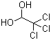 Chloral hydrate molecular structure (CAS 302-17-0)