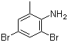 structure of CAS# 30273-41-7, 2,4-Dibromo-6-methylaniline;2-Amino-3,5-dibromotoluene; 4,6-Dibromo-o-toluidine