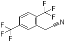 structure of CAS# 302911-99-5, 2,5-Bis(trifluoromethyl)benzeneacetonitrile