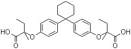 Clinofibrate molecular structure (CAS 30299-08-2)