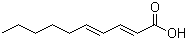 (2E,4E)-2,4-Decadienoic acid molecular structure (CAS 30361-33-2)