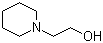 structure of CAS# 3040-44-6, 2-Piperidinoethanol;N-(2-Hydroxyethyl)piperidine; N-Piperidineethanol; 1-(2-Hydroxyethyl)piperidine; PPOH